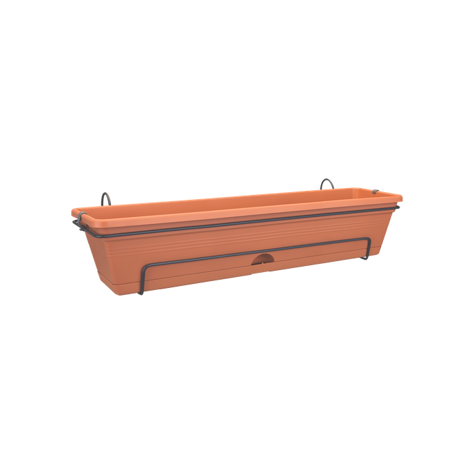 green basics balconnière allin1 70cm terre cuite doux